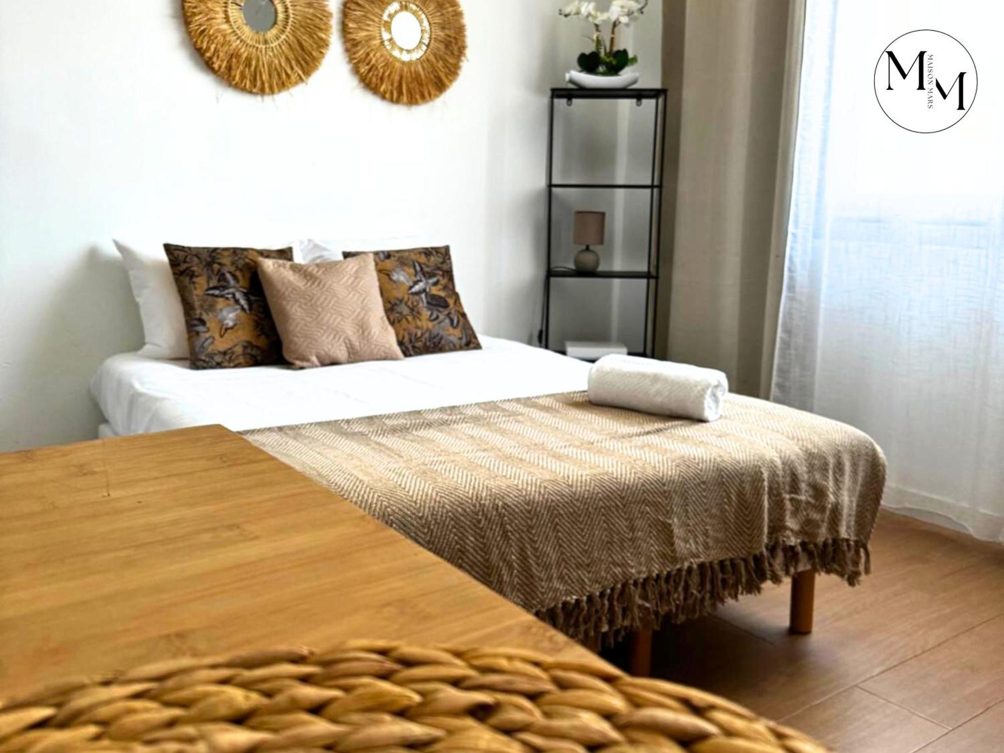 Deco Blancarde 2-3 Pers Terrasse Parking Clim Apartment *