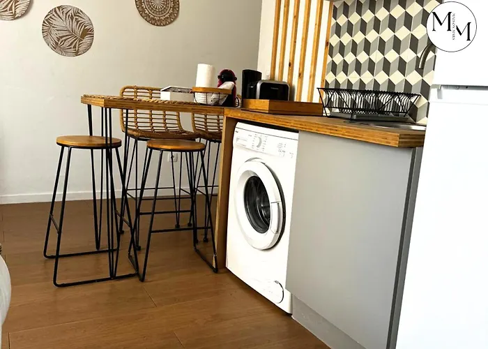 Studio Deco Blancarde 2-3 Pers Terrasse Parking Clim